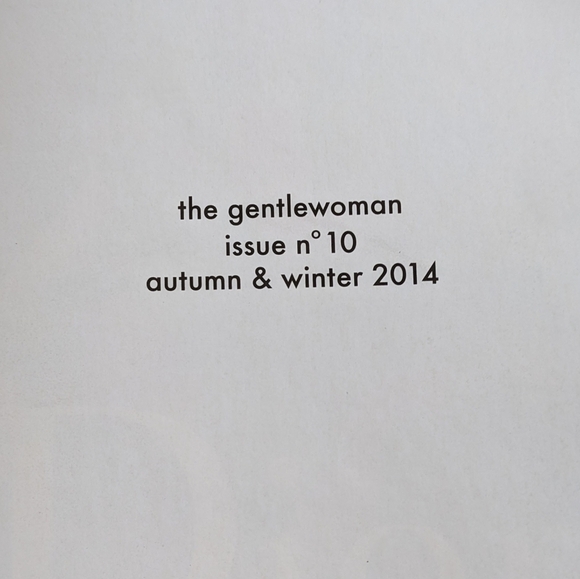 the gentlewoman Issue No. 10 Autumn & Winter 2014 - Picture 5 of 11